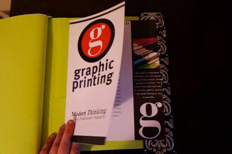 Graphic Printing Sales Brochure